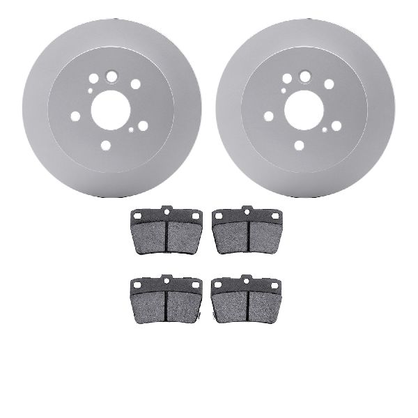 2004-2005 Toyota RAV4 Disc Brake Kit - Rear (Dynamic Friction)