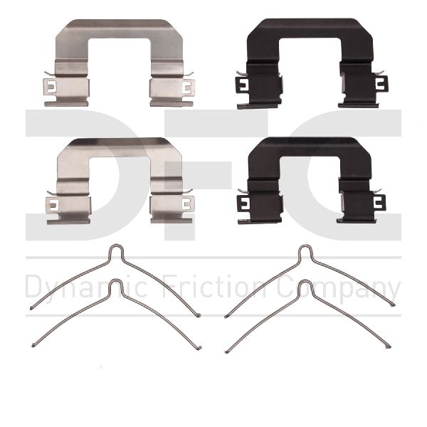 2018-2022 Hyundai Accent Disc Brake Hardware Kit - Front (Dynamic Friction)