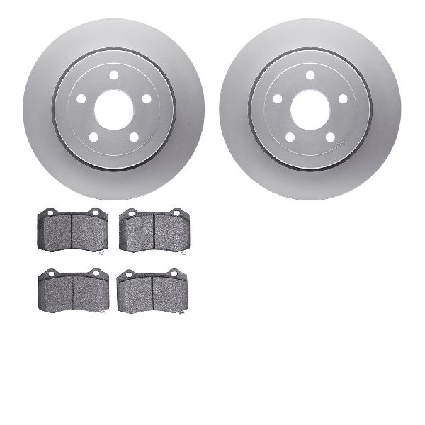 2006-2010 Jeep Grand Cherokee Disc Brake Kit - Rear (Dynamic Friction)