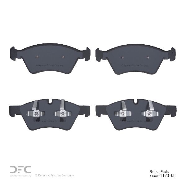 2006-2011 Mercedes-Benz ML350 Disc Brake Pad Set - Front (Dynamic Friction)
