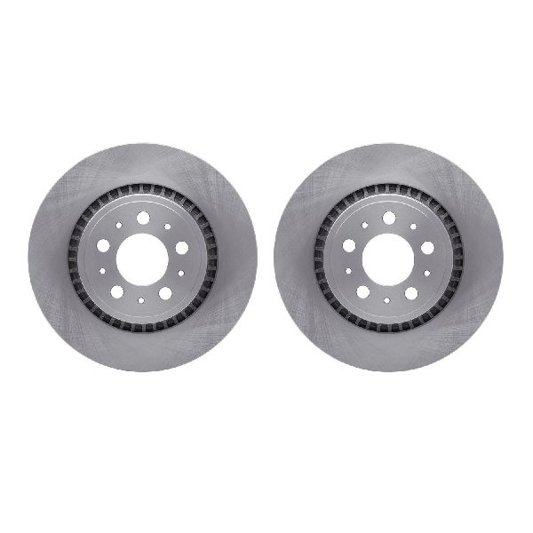 2003-2014 Volvo XC90 Disc Brake Rotor Set - Rear (Dynamic Friction)