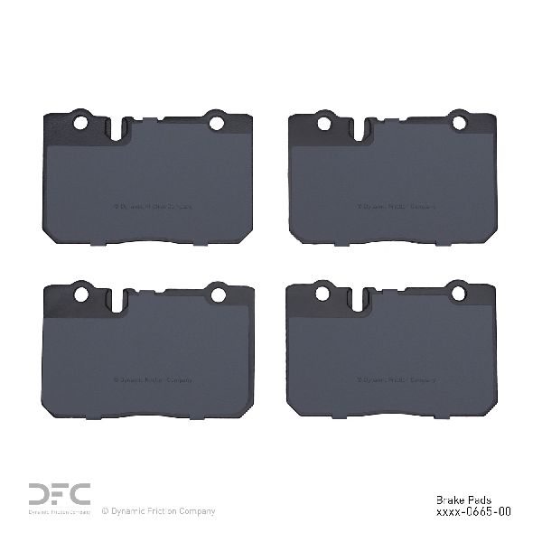 1995-2000 Lexus LS400 Disc Brake Pad Set - Front (Dynamic Friction)