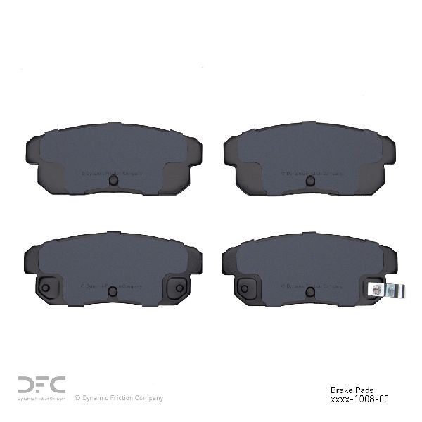 2004-2011 Mazda RX-8 Disc Brake Pad Set - Rear (Dynamic Friction)