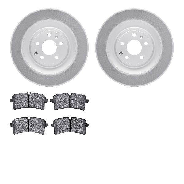2015-2018 Porsche Macan Disc Brake Kit - Rear (Dynamic Friction)