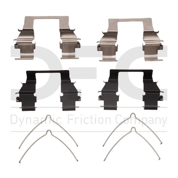 1986-1992 Toyota Supra Disc Brake Hardware Kit - Front (Dynamic Friction)