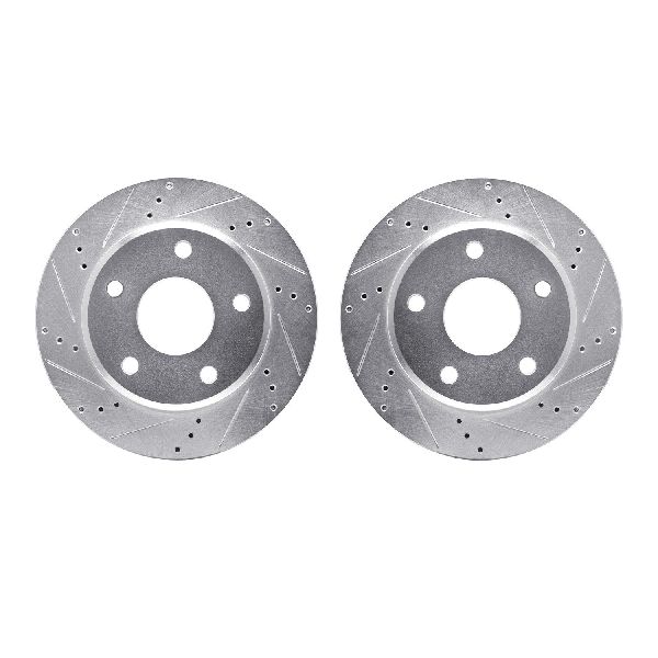 2005-2011 Dodge Dakota Disc Brake Rotor Set - Front (Dynamic Friction)