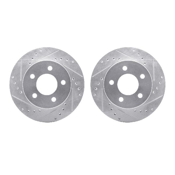 1990-1999 Jeep Cherokee Disc Brake Rotor Set - Front (Dynamic Friction)