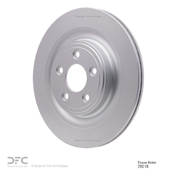 2006-2008 Jaguar S-Type Disc Brake Rotor - Rear (Dynamic Friction)