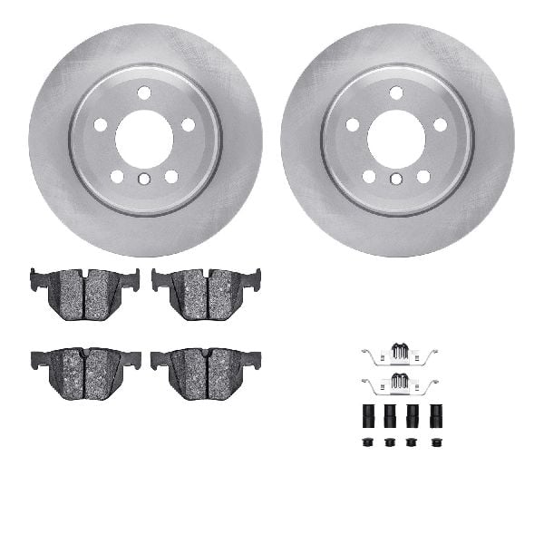 2010-2014 BMW X6 Disc Brake Kit - Rear (Dynamic Friction)