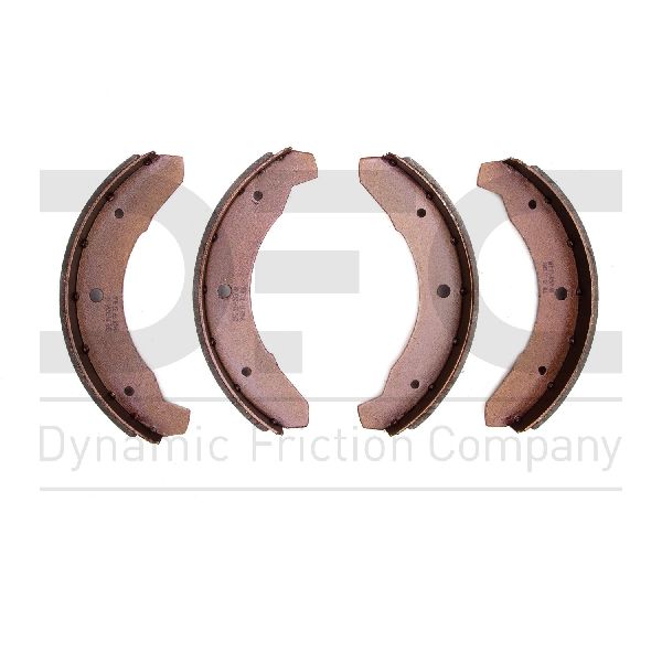 1964-1977 Volkswagen Beetle Drum Brake Shoe Set - Front (Dynamic Friction)