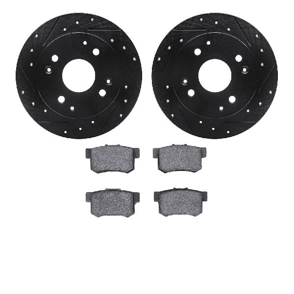 1997 Acura CL Disc Brake Kit - Rear (Dynamic Friction)