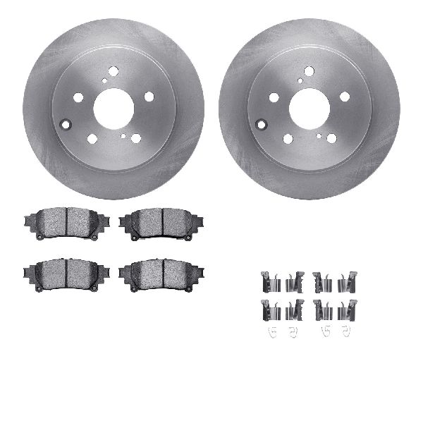 2016-2020 Toyota Mirai Disc Brake Kit - Rear (Dynamic Friction)