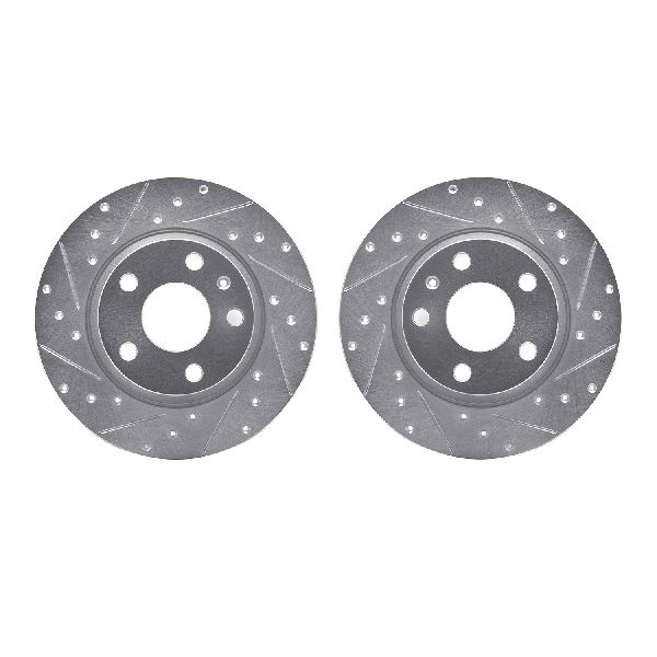 2008-2009 Audi TT Disc Brake Rotor Set - Rear (Dynamic Friction)