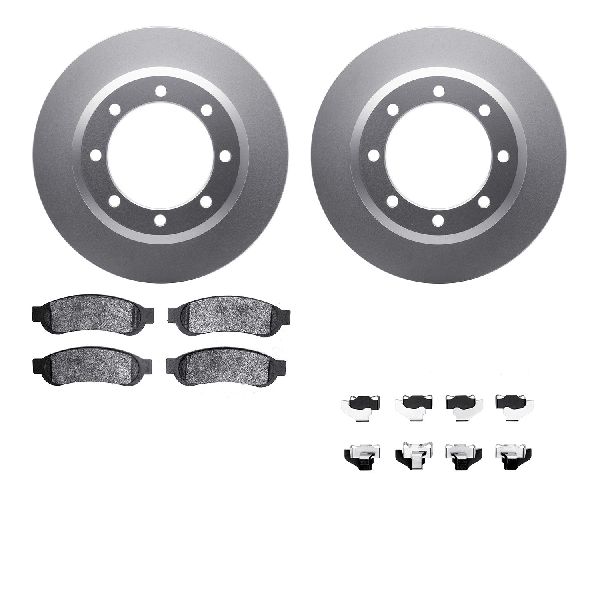 2010-2012 Ford F-350 Super Duty Disc Brake Kit - Rear (Dynamic Friction)
