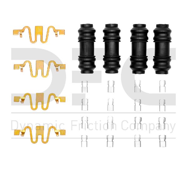 2001-2010 Chrysler PT Cruiser Disc Brake Hardware Kit - Rear (Dynamic Friction)