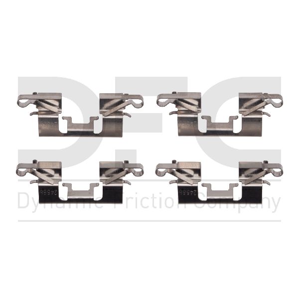 2011-2013 INFINITI QX56 Disc Brake Hardware Kit - Rear (Dynamic Friction)