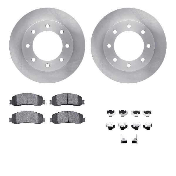 2010-2012 Ford F-350 Super Duty Disc Brake Kit - Front (Dynamic Friction)