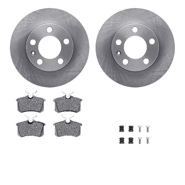 1998 Volkswagen Jetta Disc Brake Kit - Rear (Dynamic Friction)