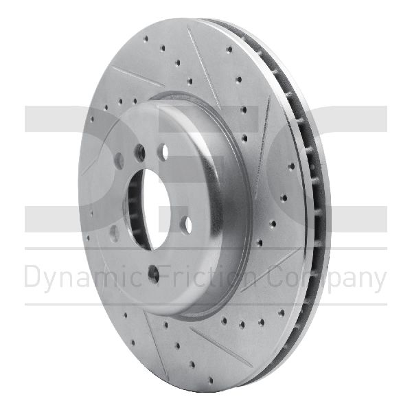 2011-2016 BMW 535i Disc Brake Rotor - Front Right (Dynamic Friction)