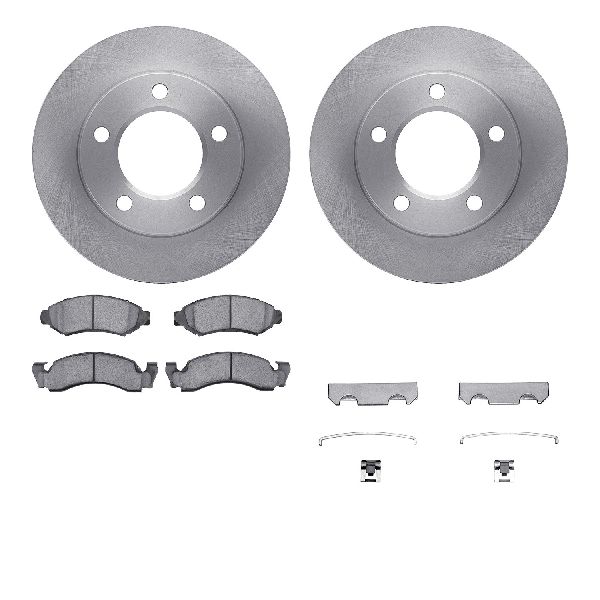 1977 Jeep CJ7 Disc Brake Kit - Front (Dynamic Friction)