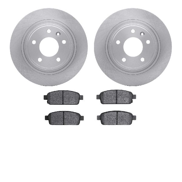 2014-2015 Chevrolet Cruze Disc Brake Kit - Rear (Dynamic Friction)