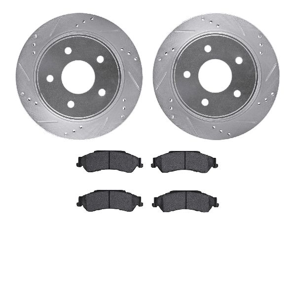 1997-2001 Oldsmobile Bravada Disc Brake Kit - Rear (Dynamic Friction)