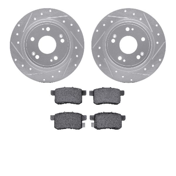 2009-2014 Acura TSX Disc Brake Kit - Rear (Dynamic Friction)
