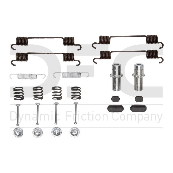 2011-2014 GMC Sierra 2500 HD Parking Brake Hardware Kit - Rear (Dynamic Friction)