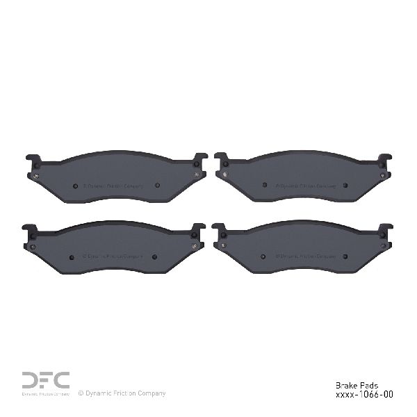 2005-2016 Ford F-550 Super Duty Disc Brake Pad Set - Front or Front and Rear or Rear (Dynamic Friction)