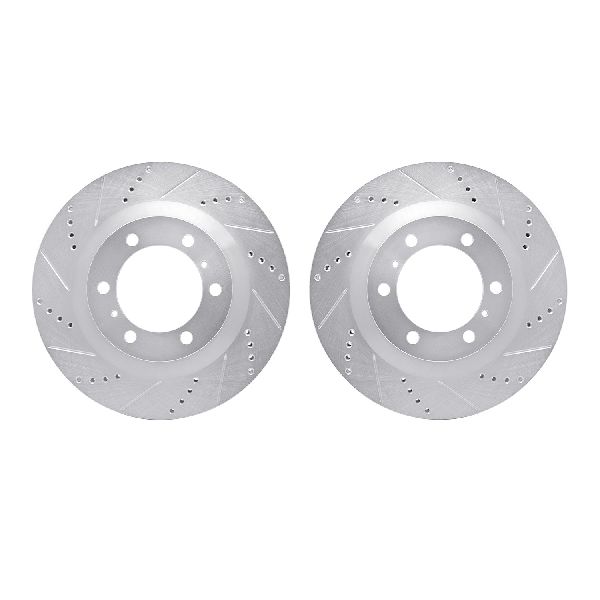 2010-2024 Toyota 4Runner Disc Brake Rotor Set - Front (Dynamic Friction)