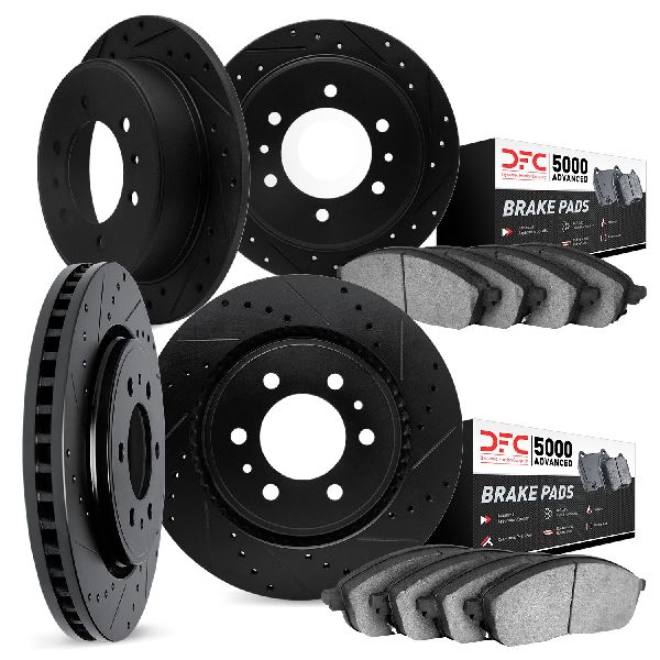 2003-2004 Dodge Dakota Disc Brake Kit - Front and Rear (Dynamic Friction)