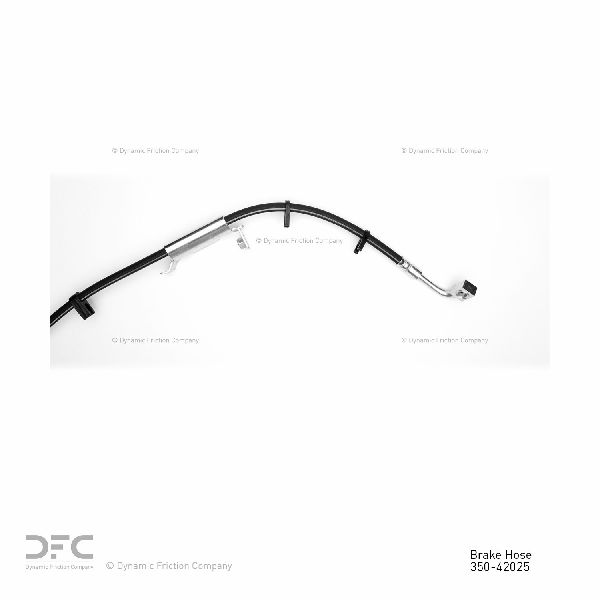 2007-2017 Jeep Wrangler Brake Hydraulic Hose - Front Right (Dynamic Friction)