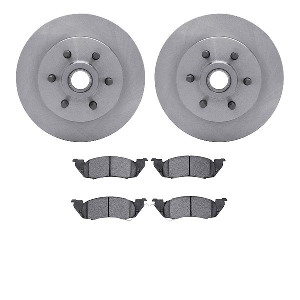 1993-1996 Dodge Dakota Disc Brake Kit - Front (Dynamic Friction)