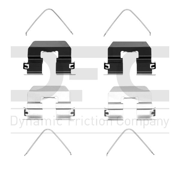 2012-2017 Hyundai Azera Disc Brake Hardware Kit - Rear (Dynamic Friction)