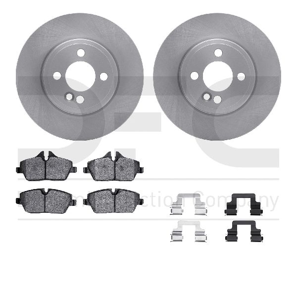 2007-2015 Mini Cooper Disc Brake Kit - Front (Dynamic Friction)