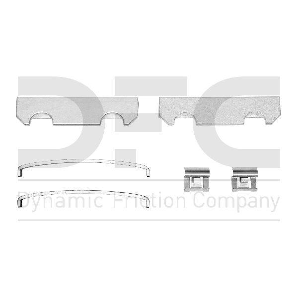 1975-1985 Ford E-150 Econoline Disc Brake Hardware Kit - Front (Dynamic Friction)