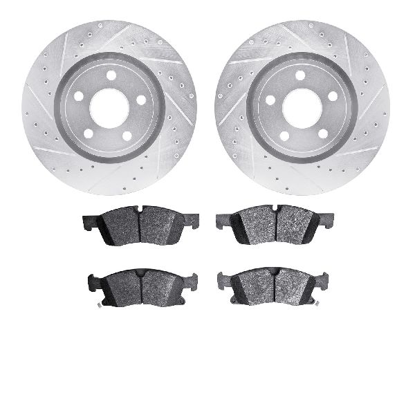 2013-2020 Dodge Durango Disc Brake Kit - Front (Dynamic Friction)