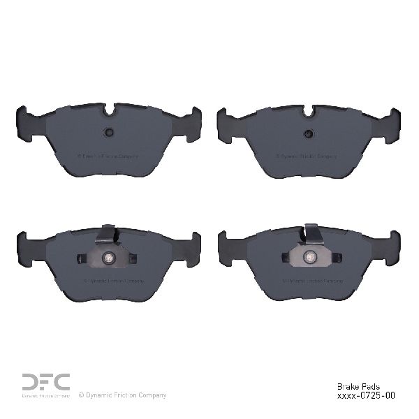 1996-2000 BMW 528i Disc Brake Pad Set - Front (Dynamic Friction)