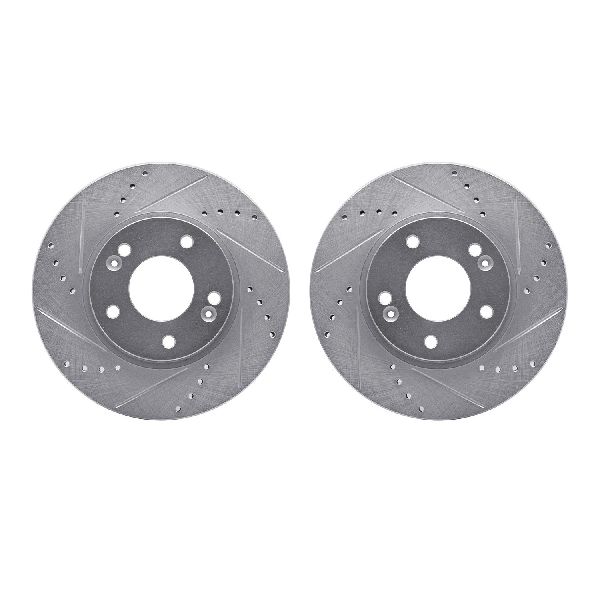 2012-2021 Hyundai Veloster Disc Brake Rotor Set - Front (Dynamic Friction)