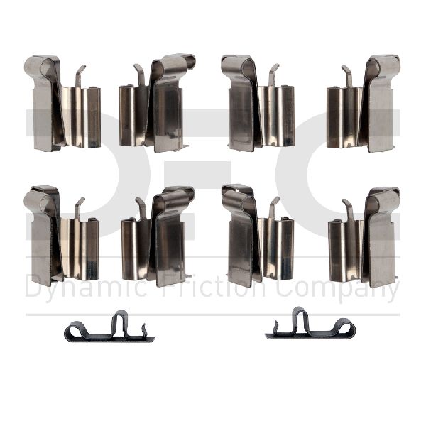 1999-2004 Jeep Grand Cherokee Disc Brake Hardware Kit - Front (Dynamic Friction)