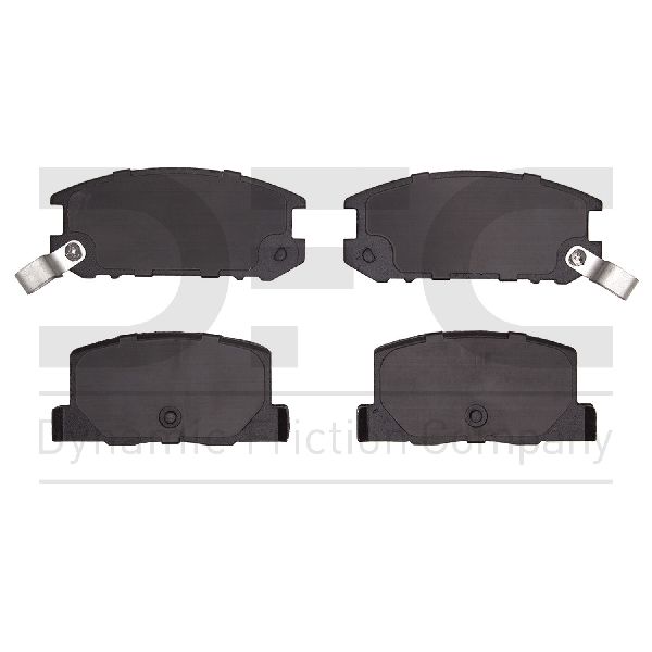 1985-1989 Toyota MR2 Disc Brake Pad Set - Rear (Dynamic Friction)