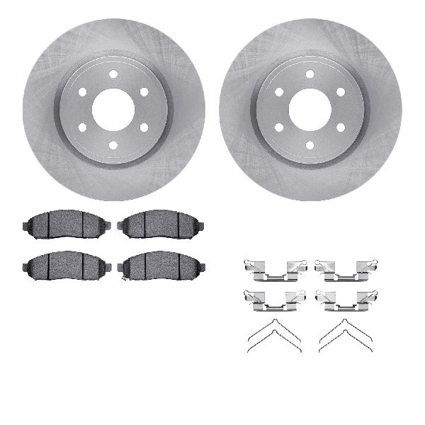 2005-2015 Nissan Xterra Disc Brake Kit - Front (Dynamic Friction)