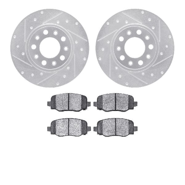 2015-2017 Chrysler 200 Disc Brake Kit - Rear (Dynamic Friction)