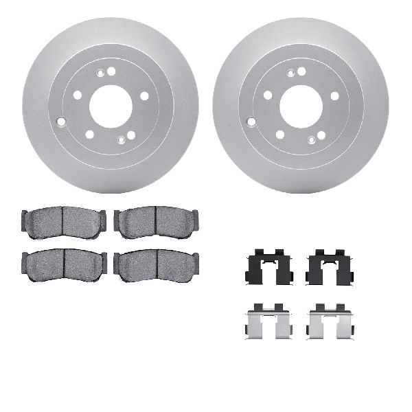 2007-2009 Hyundai Santa Fe Disc Brake Kit - Rear (Dynamic Friction)