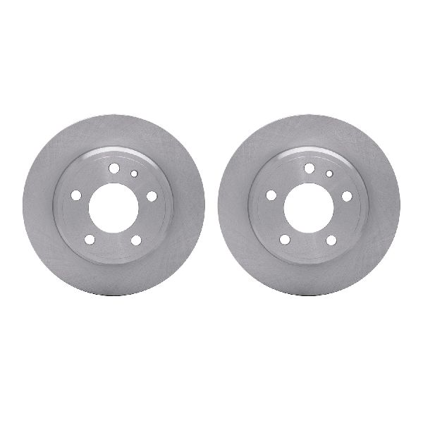 1988-1992 BMW 735iL Disc Brake Rotor Set - Rear (Dynamic Friction)