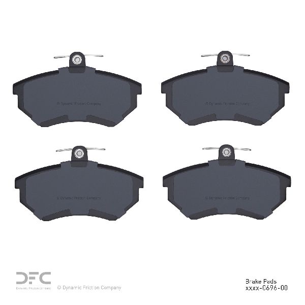 1988-1998 Volkswagen Jetta Disc Brake Pad Set - Front (Dynamic Friction)