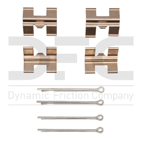 1962-1980 MG MGB Disc Brake Hardware Kit - Front (Dynamic Friction)