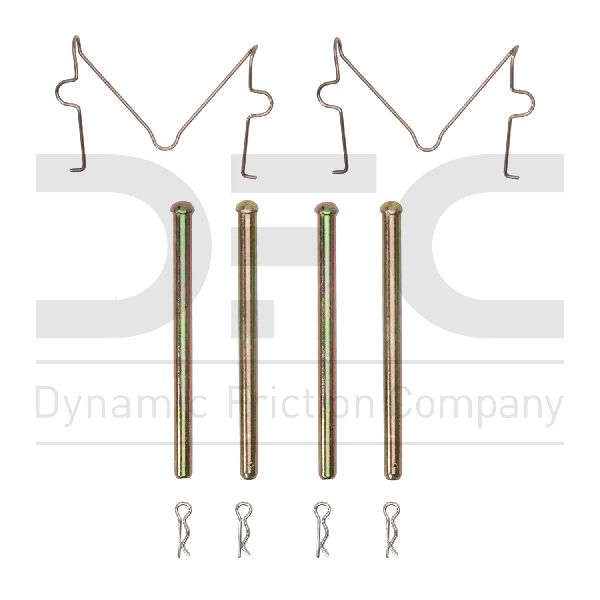 2001-2007 Toyota Sequoia Disc Brake Hardware Kit - Front (Dynamic Friction)