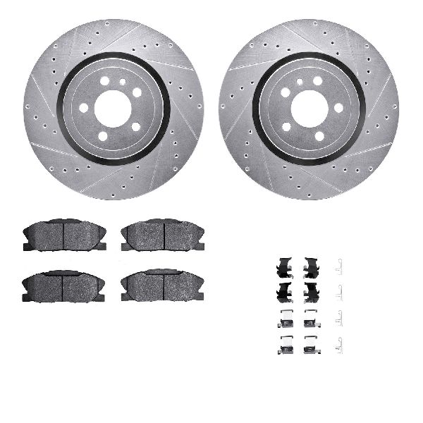 2014-2023 Dodge Charger Disc Brake Kit - Front (Dynamic Friction)