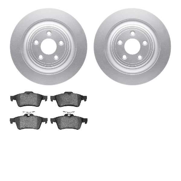 2009-2015 Jaguar XF Disc Brake Kit - Rear (Dynamic Friction)